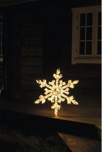 Decorațiune Fulg de Nea Konstsmide 200 LED-uri H 80 cm chihlimbar