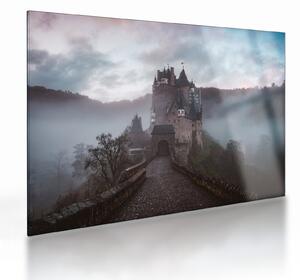 Tablou pe sticlă - Eltz Castle, Germania (70x50 cm)