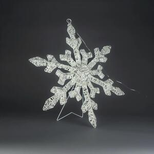 Decorațiune Fulg de Nea Konstsmide 150 LED-uri H 60 cm chihlimbar