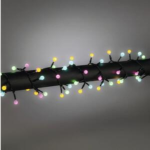 Ghirlandă luminoasă cluster Konstsmide 200 LED-uri multicoloră