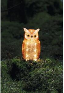 Decorațiune Bufniță Konstsmide 24 LED-uri alb cald
