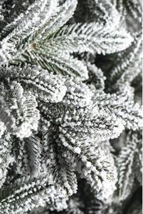 Brad de Crăciun artificial Polar Shine Ø 150 cm H 230 cm verde cu zăpadă