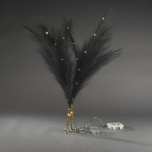 Decorațiune Iarbă de Pampas Konstsmide 28 LED-uri gri