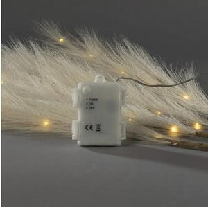 Decorațiune Iarbă de Pampas Konstsmide 28 LED-uri bej