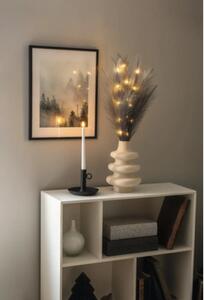 Decorațiune Iarbă de Pampas Konstsmide 28 LED-uri gri