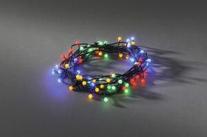 Instalație cu LED KonstSmide Globe, pentru interior și exterior, 80 becuri, colorate