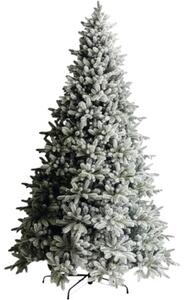 Brad de Crăciun artificial Polar Shine Ø 170 cm H 270 cm verde cu zăpadă