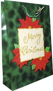 Pungă specială mare de Crăciun Merry Christmas 46x33x10 cm diferite modele