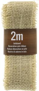 Bandă iută 200x6 cm natur