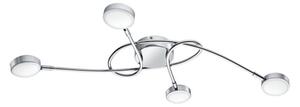Eglo 32996 - Lustră aplicată SALTO 4xLED/5,4W/230V, crom lucios