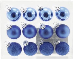 Set globuri Crăciun din sticlă Ø 3 cm auriu 12 buc