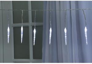 Ghirlandă luminoasă țurțuri 40 LED-uri pentru exterior si interior Lafiora 3,9 m alb rece