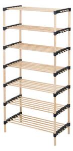 Etajeră de depozitare cu 7 niveluri STORAGE SOLUTIONS – 56x28x110 cm, design practic și versatil