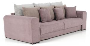KONDELA Canapea foarte spaţioasă, violet, roz învechit, bej, GILEN BIG SOFA