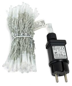 Aigostar - Ghirlandă LED de Crăciun pentru exterior, 300 LED/6W/230V/8 funcții, 3x1 m, IP44, alb cald + telecomandă