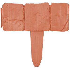 Palisadă 4Home Garden - Terracotta, 2,5 m