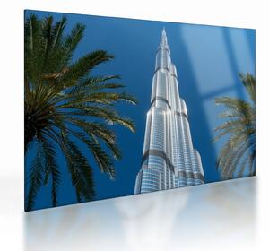Tablou pe sticlă - Burj Khalifa (70x50 cm)