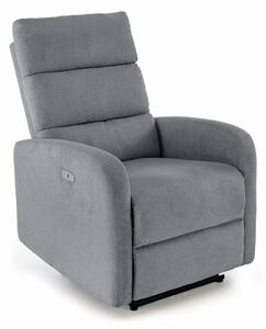 Fotoliu recliner Houston 1902, Gri, Tapiterie, 87x75x95cm, 38 kg