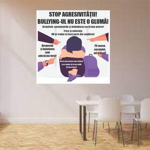 Sticker perete STOP Bullying - STOP Agresivitatii!