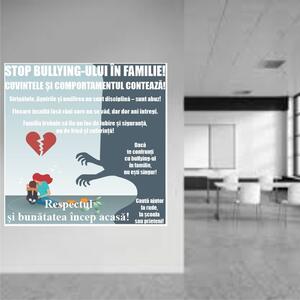 Sticker perete STOP Bullying Familial