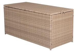 Cutie de depozitare exterior Dallas 80361x60cm, Maro deschis, Lozie din plastic