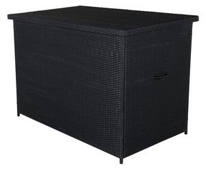 Cutie de depozitare exterior Dallas 802101x90cm, Negru, Lozie din plastic