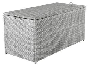 Cutie de depozitare exterior Dallas 106561x60cm, Gri, Lozie din plastic