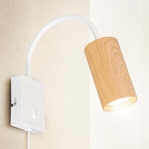 Lampă flexibilă de perete Brilagi SELE 1xGU10/30W/230V alb/bej