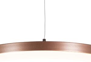 Lampă suspendată design bronz 60 cm cu LED reglabil în 3 trepte - Anello