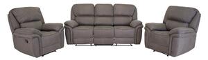 Set mobilier tapițat Dallas 4726Gri, Tapiterie