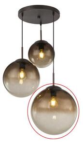 Abajur de rezervă din sticlă Globo 15865-3 VARUS diametru 30 cm