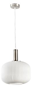 ONLI - Pendul cu cablu DOROTY, 1xE27/15W/230V, alb/crom lucios