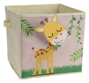Cutie depozitare Girafă, de copii, 32 x 32 x 30 cm
