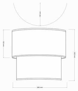 Brilagi - Aplică de perete LED BOHO ECO 1xE27/10W/230V crem