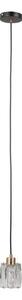 ITALUX PND-40813-1-BK-HBR - Lustră TORNO suspendată pe cablu, 1xE14/40W/230V, negru/auriu