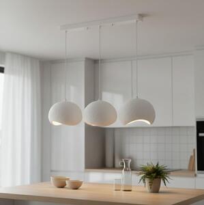 Brilagi - Lustră suspendată pe cablu WABI SABI 3xE27/40W/230V albă