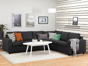 Colțar Scandinavian Choice Remavio 141Negru, 284x223x80cm