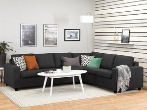 Colțar Scandinavian Choice Remavio 146Negru, 284x223x80cm