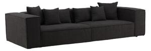 Canapea Dallas 3306Gri, 284x114x62cm, Tapiterie, Picioare: Plastic