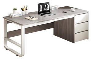 Birou cu sertare Sato Pako World Gri 120x48x74 cm