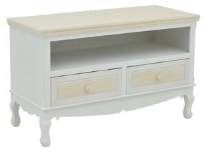Comoda TV Joliene Pako World Alb 100x42x61 cm