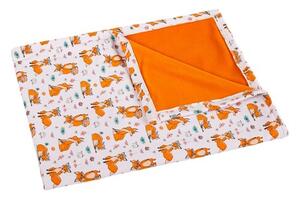 Pătură pentru copii Bellatex Bára Fox portocaliu ,75 x 100 cm