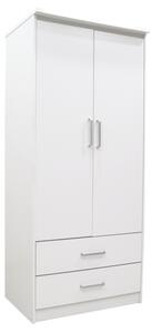 Dulap dormitor Olympus A Pako World Alb 81x57x183 cm