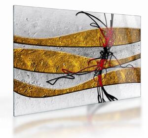 Tablou pe sticlă abstract (70x50 cm)