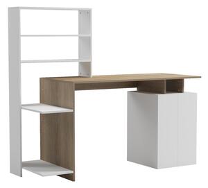 Birou cu biblioteca Meza Pako World Sonoma 146.3x55x128.8 cm