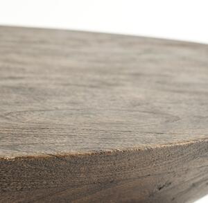 Masuta de cafea Cobble din lemn brun 75x59x35 cm