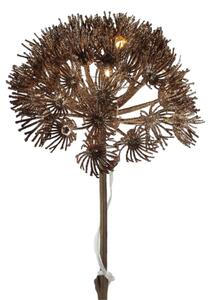 Ramura decorativa cu LED HERACLEUM 70 cm, bronz