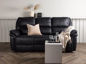 Sofa recliner Dallas 4200Negru, 228x99x103cm, Tapiterie