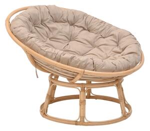 Fotoliu Armchair Pako World Natural 115x115x58 cm