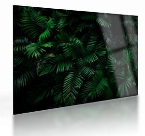 Tablou pe sticlă - Păpădii tropicale (70x50 cm)
